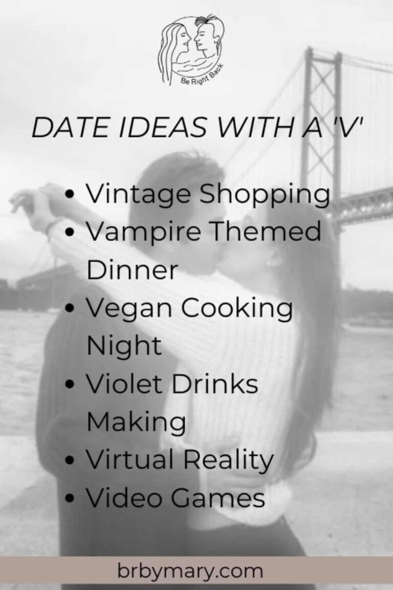 75 Date Ideas That Start With V (Alphabet Dating Challenge)