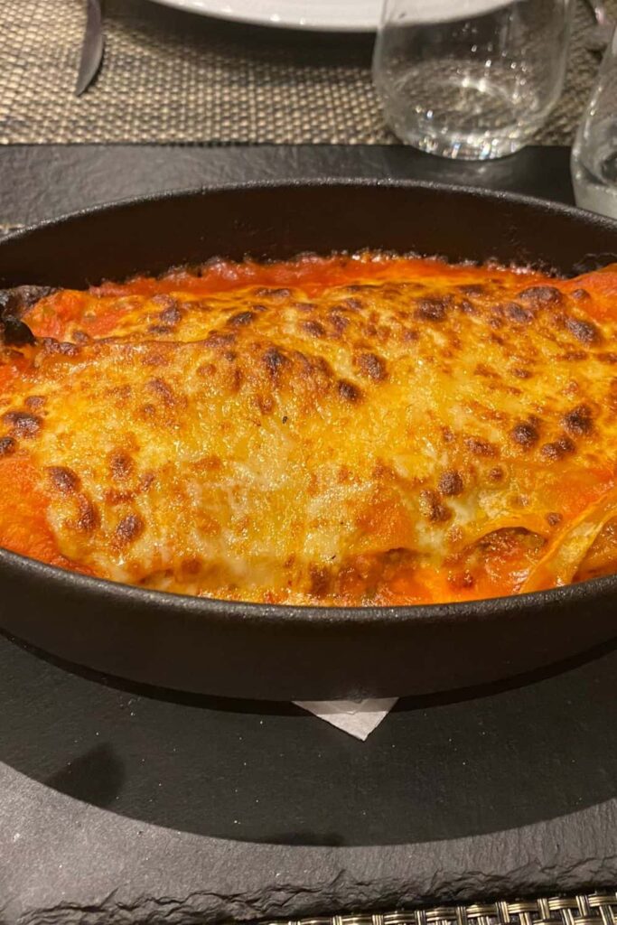 My Italian lasagna from the restaurant