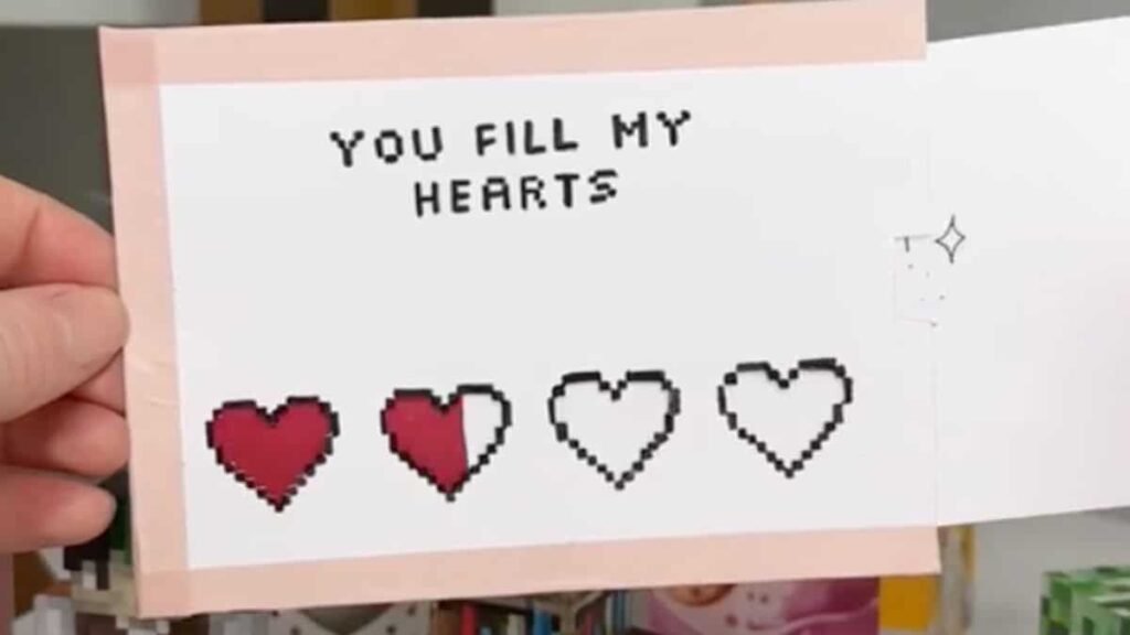 Pull Me Valentine's Day Card DIY