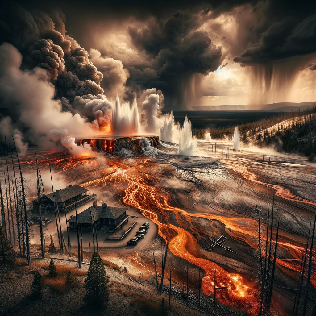 Yellowstone apocalypse according to AI