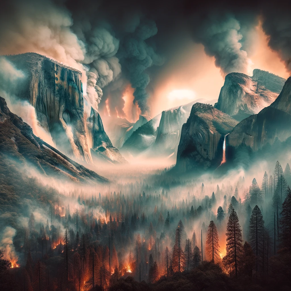 Yosemite apocalypse according to AI