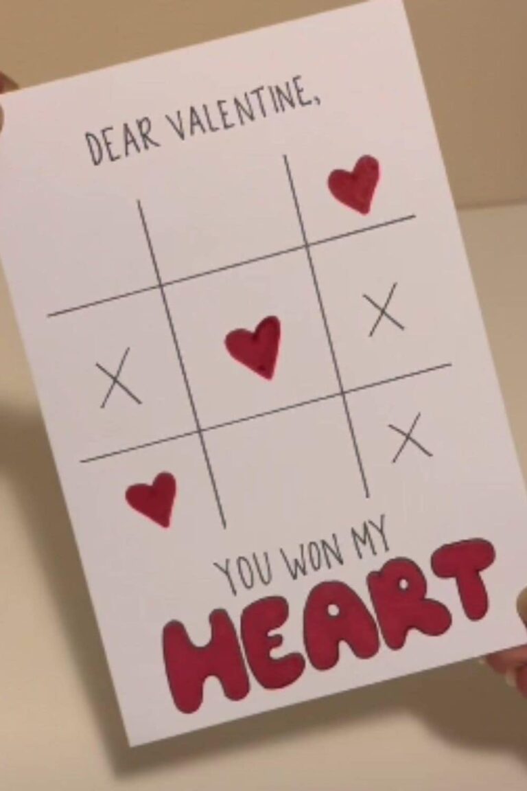 You Won My Heart Valentine Card for Him