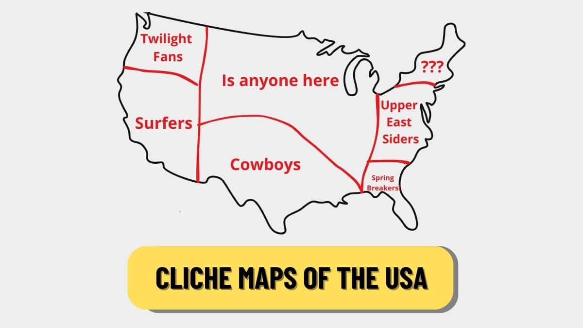 9 Funny Maps Of The Usa You Wont Find In A Textbook 7175