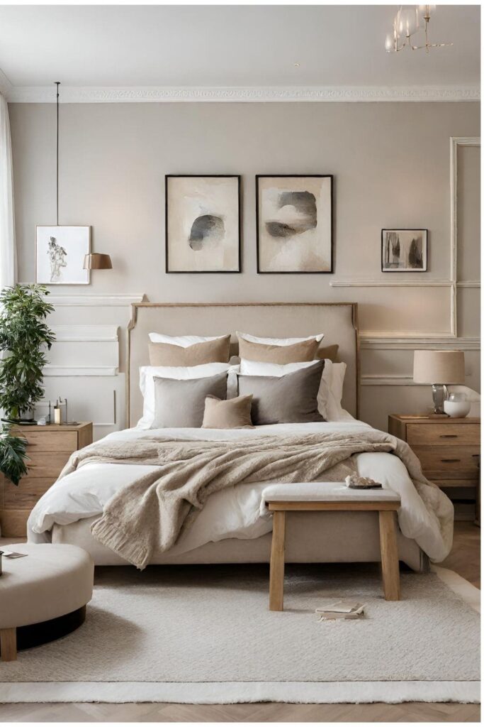 Nude bedroom for couples