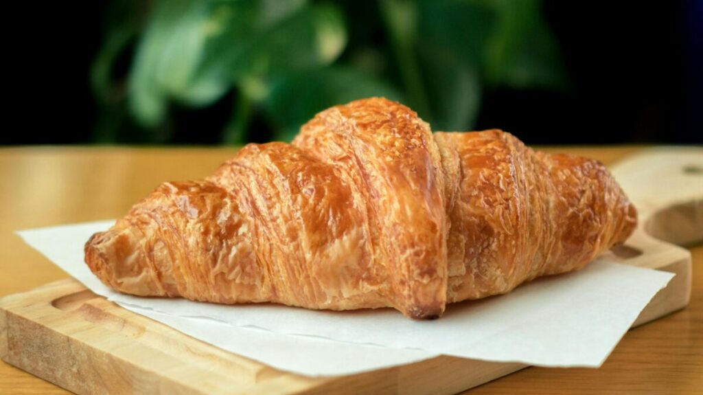 Close-Up Photo Of Croissant