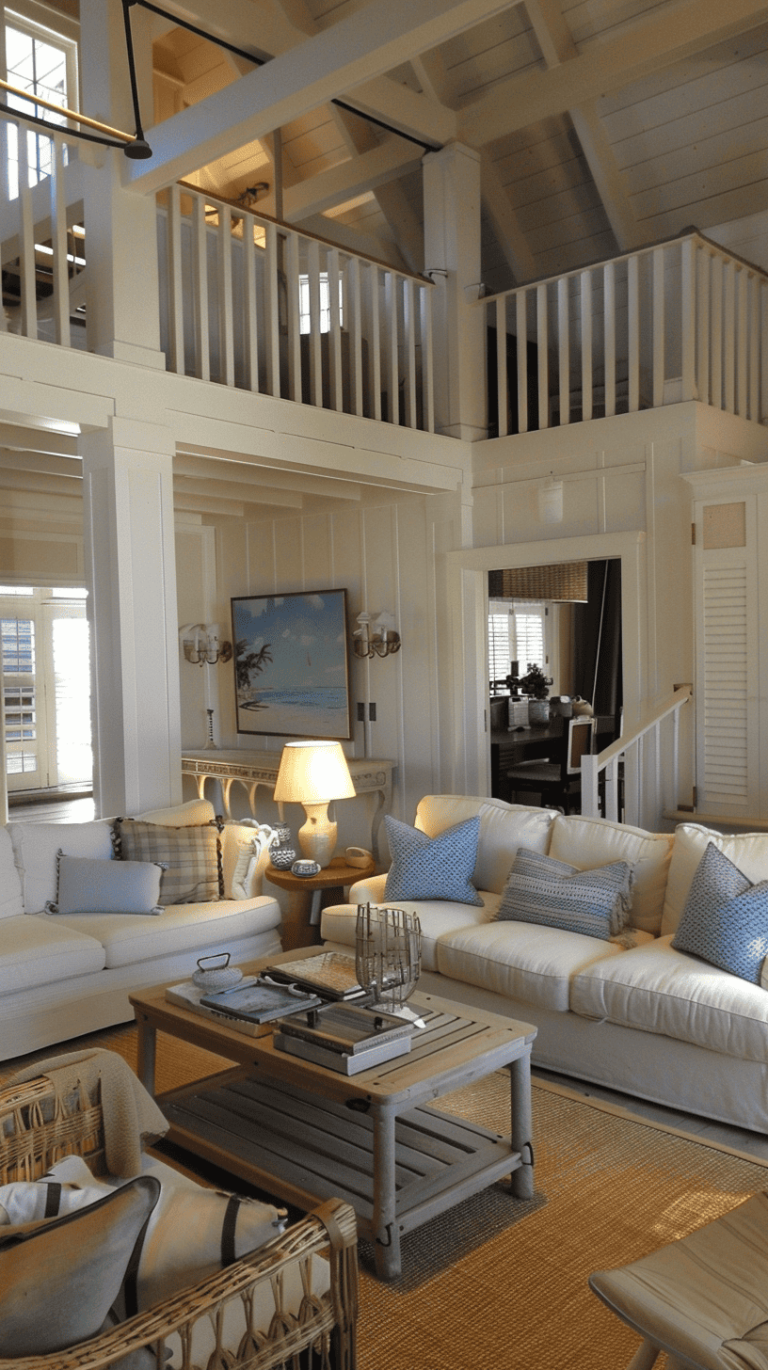 55 Coastal Living Room Ideas To Make Your Home Cozy And Classy