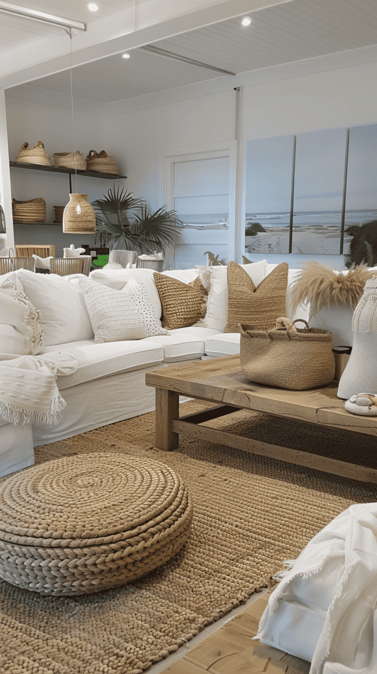 55 Coastal Living Room Ideas To Make Your Home Cozy And Classy