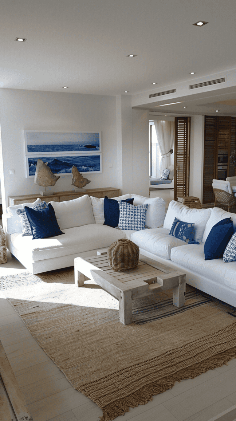 55 Coastal Living Room Ideas To Make Your Home Cozy And Classy
