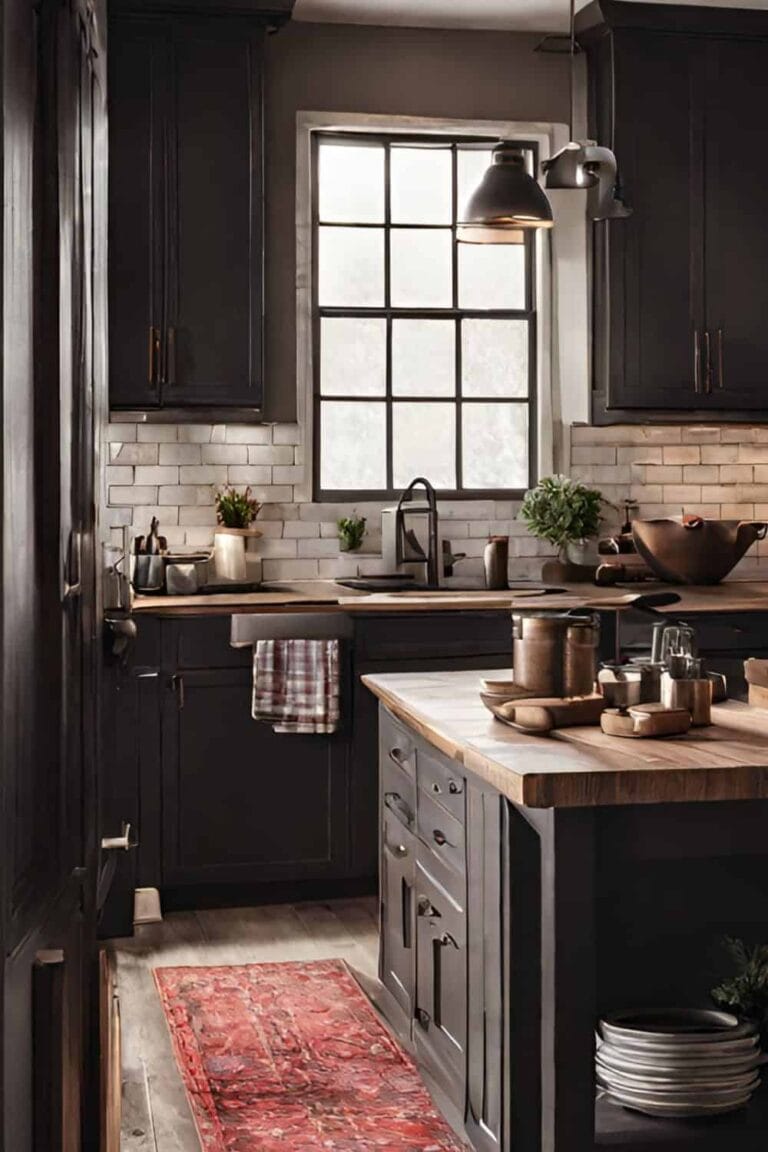 40+ Aesthetic Moody Farmhouse Kitchen Ideas You Will Both Love