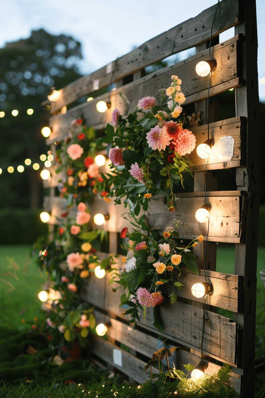 Pallet Photo Backdrop Ideas For Your Wedding Birthday Graduation And More