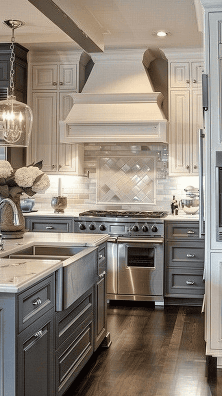 30+ Two-Tone Kitchen Cabinet Color Ideas That will Inspire You