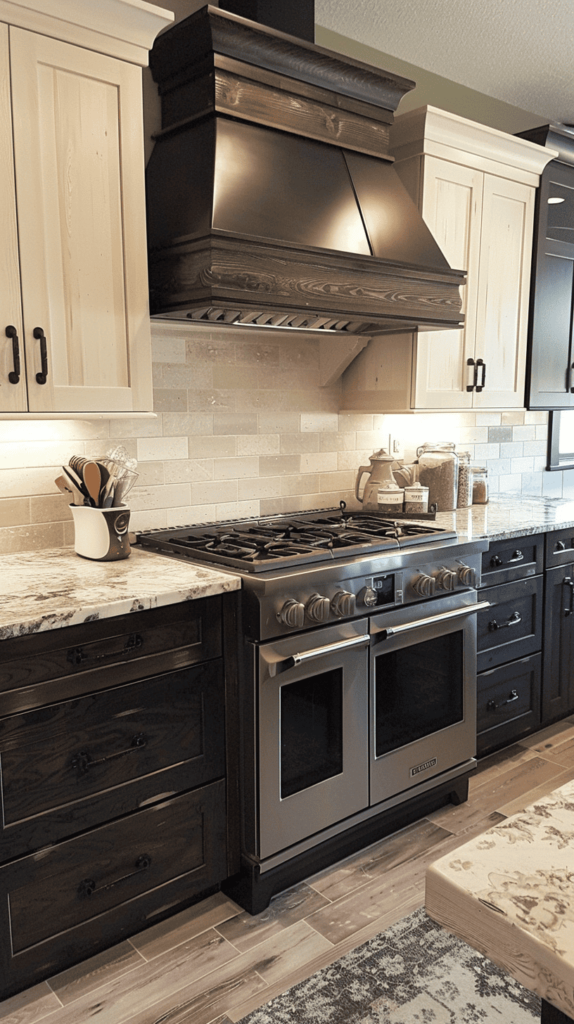 two tone kitchen cabinets ideas
