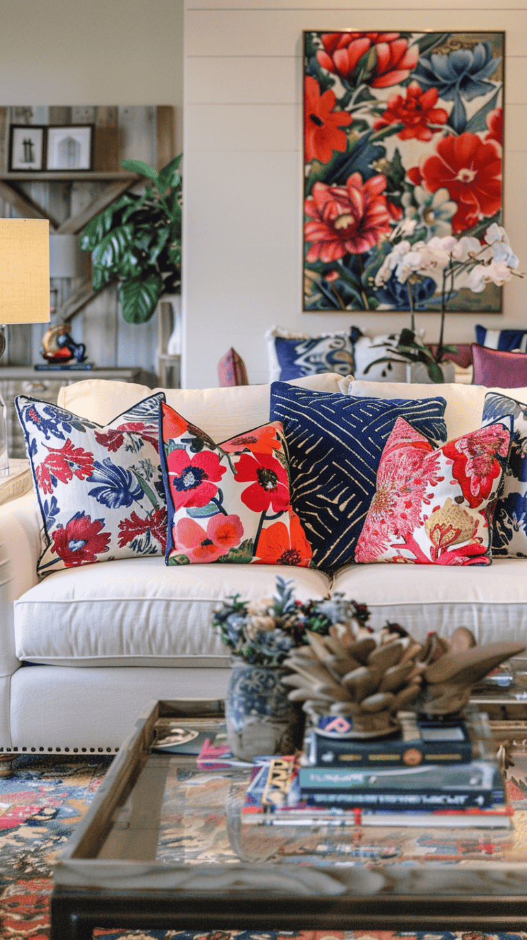 55 Vibrant Living Room Ideas That Will Bring Joy to your Life