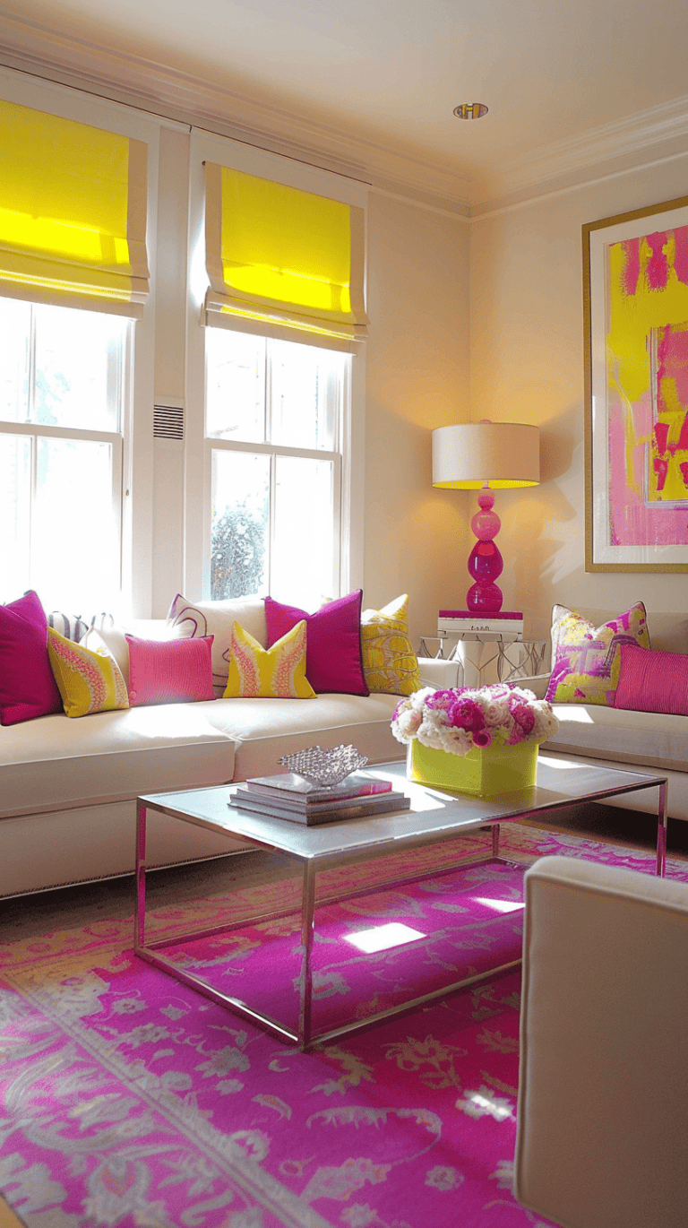 55 Vibrant Living Room Ideas That Will Bring Joy to your Life