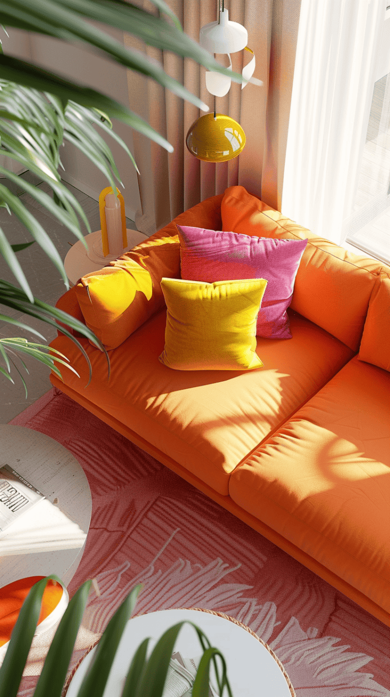 55 Vibrant Living Room Ideas That Will Bring Joy to your Life