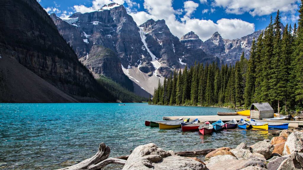 Banff lake