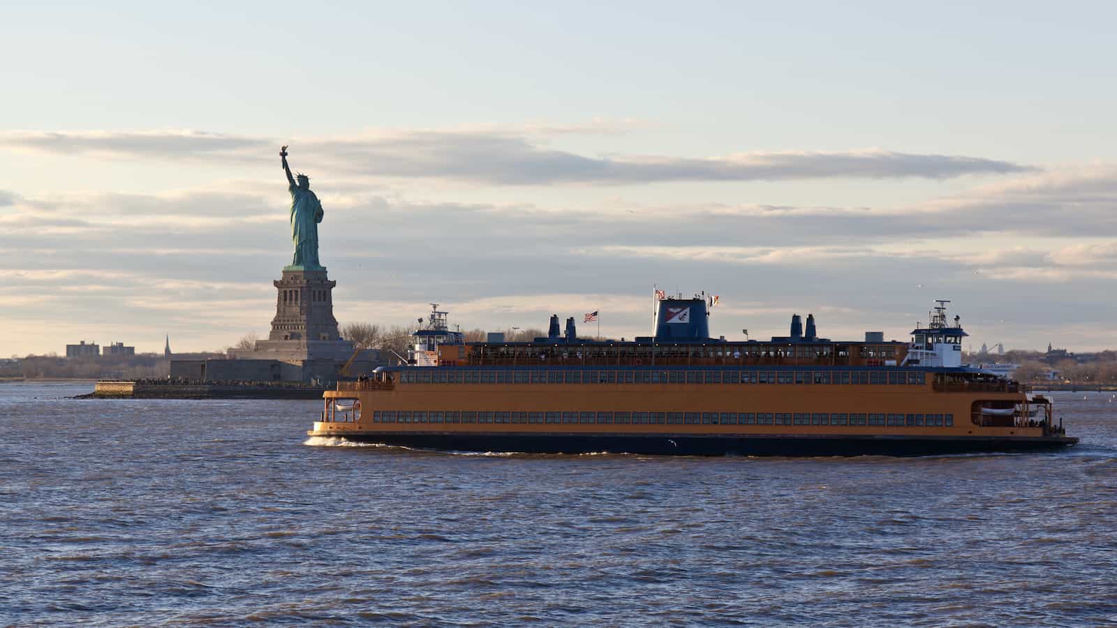 NYC new york city Staten Island ferry