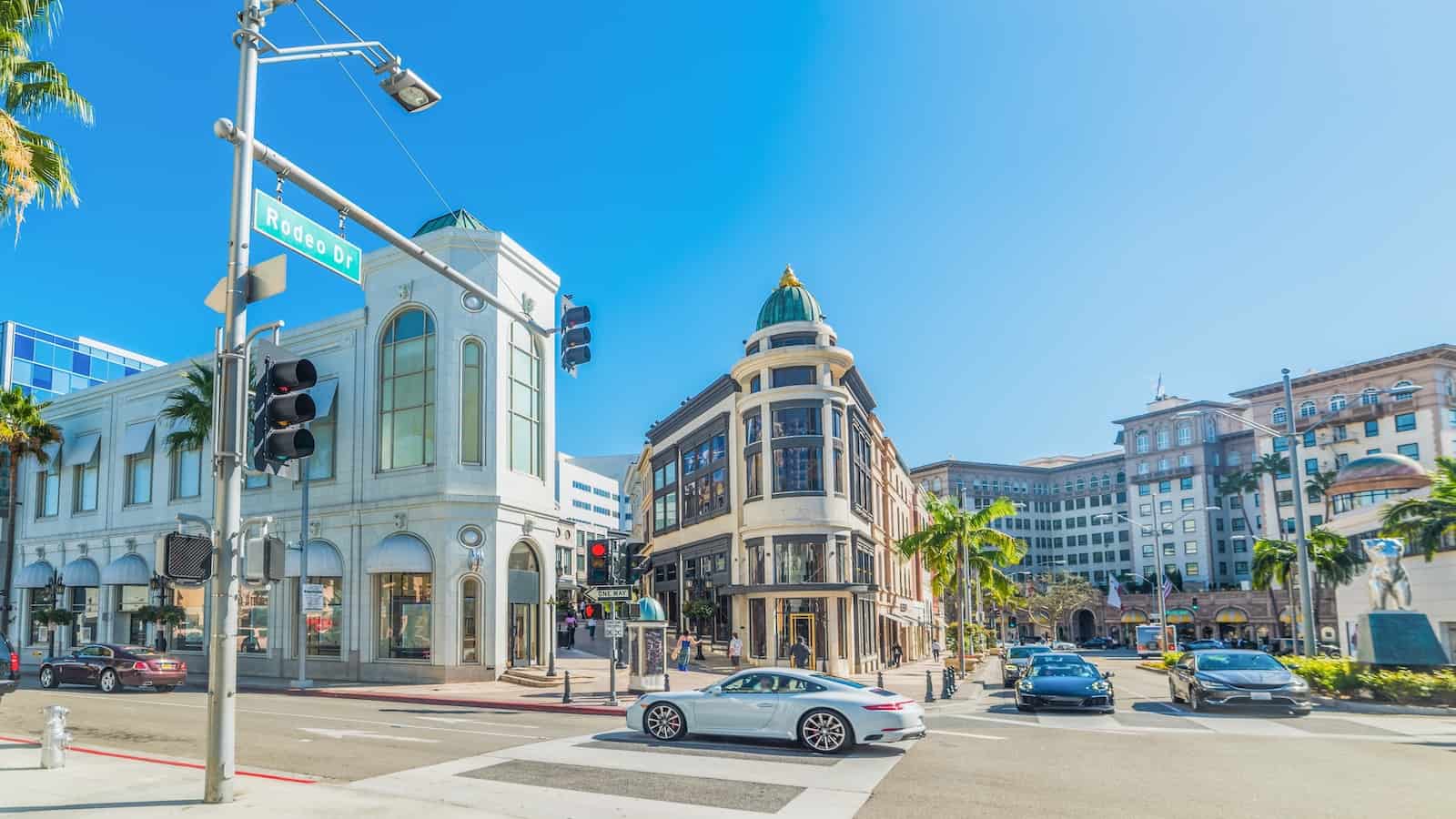 Rodeo Drive los angeles california usa us united states america