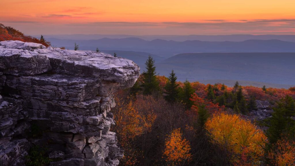 bear rocks preserve West Virginia
