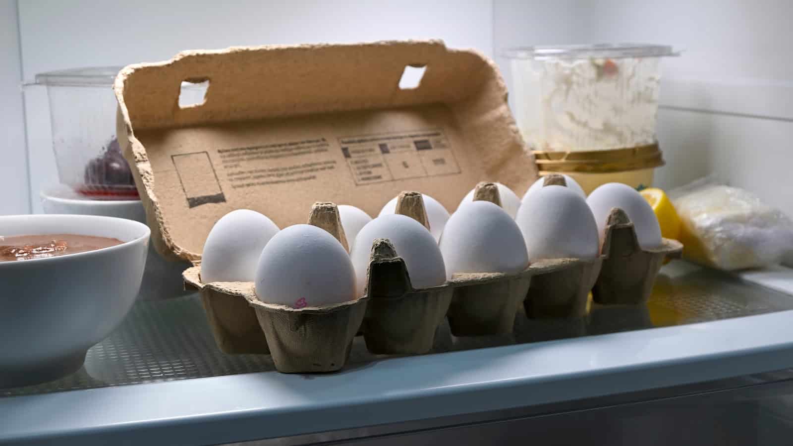 eggs fridge shutterstock_2270036953