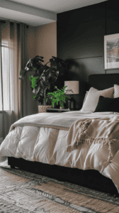 30+ Neutral And Black Bedroom Decor Ideas