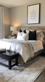 30+ Neutral And Black Bedroom Decor Ideas