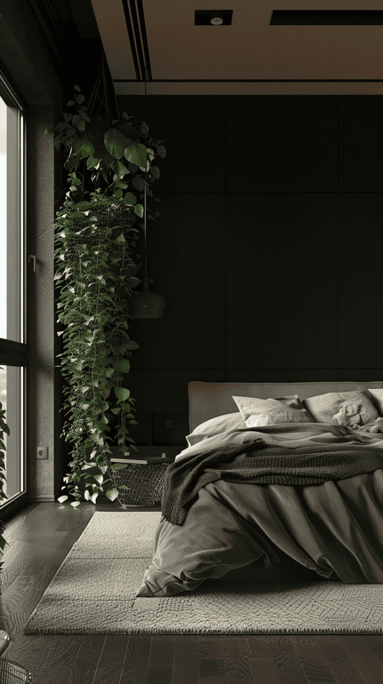 30+ Neutral And Black Bedroom Decor Ideas
