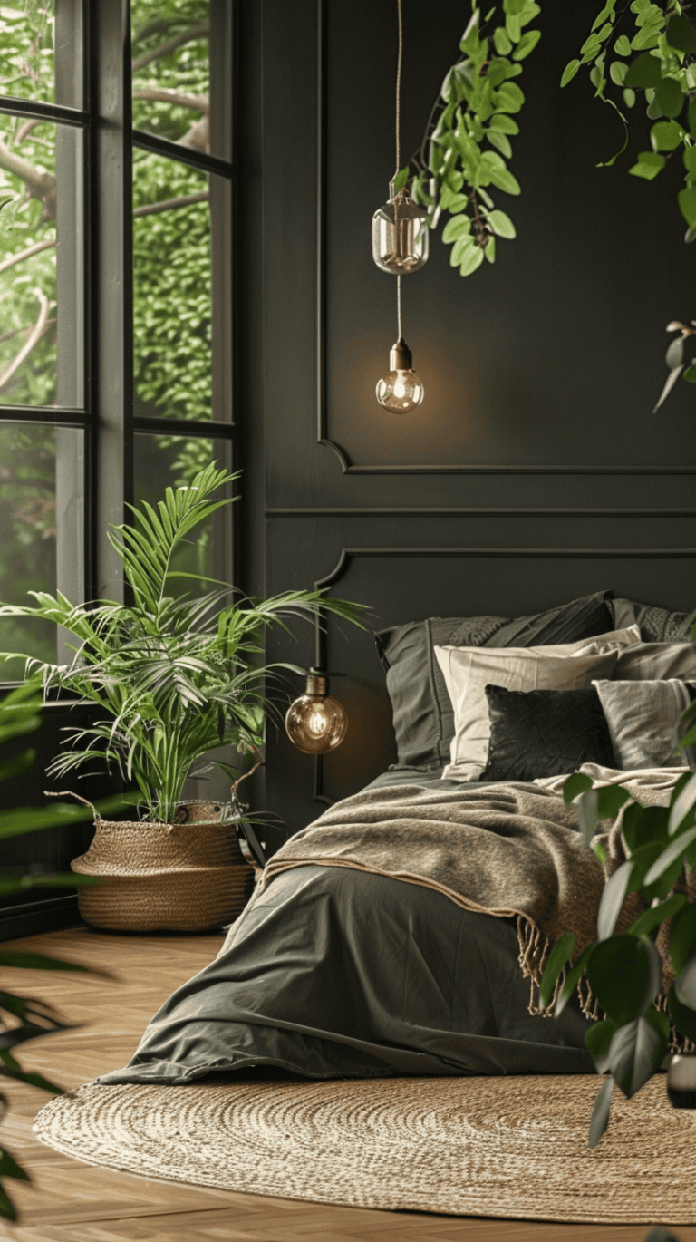 30+ Neutral And Black Bedroom Decor Ideas