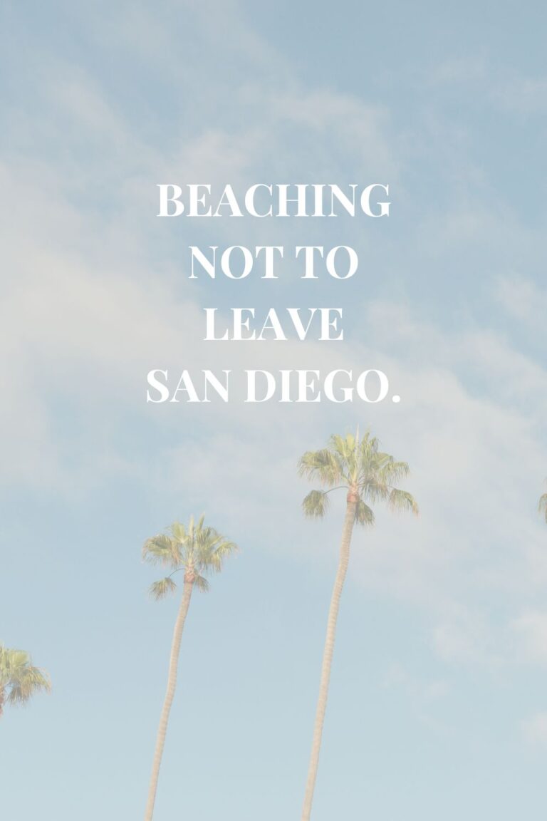 100 San Diego Captions For your Next Trip
