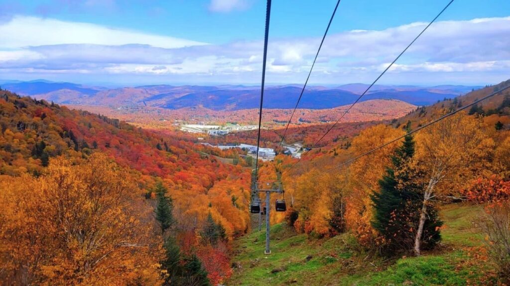 Gondola in Killington Vermont