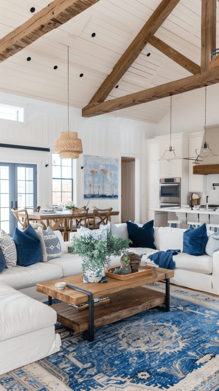 25 Blue Hues Living Room Decor Ideas For your Home