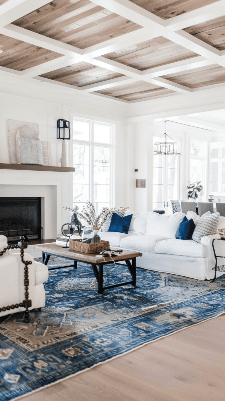 25 Blue Hues Living Room Decor Ideas For your Home