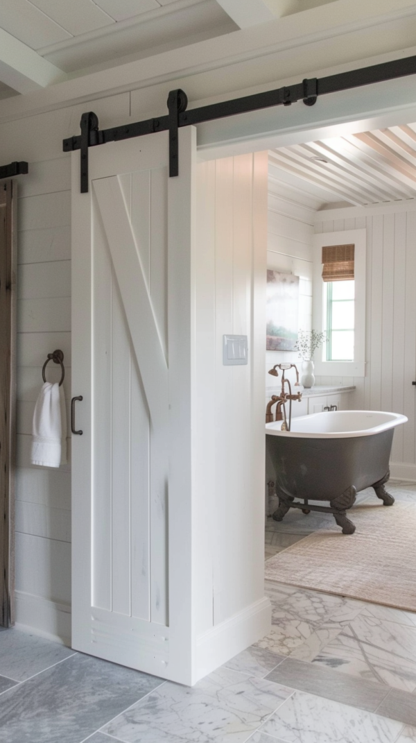 28 Modern Farmhouse Bathroom Ideas