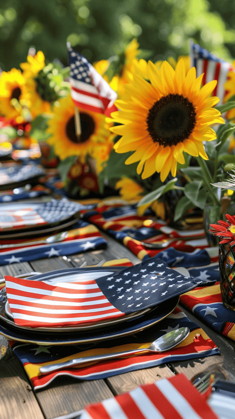 4th Of July Table Decoration Ideas