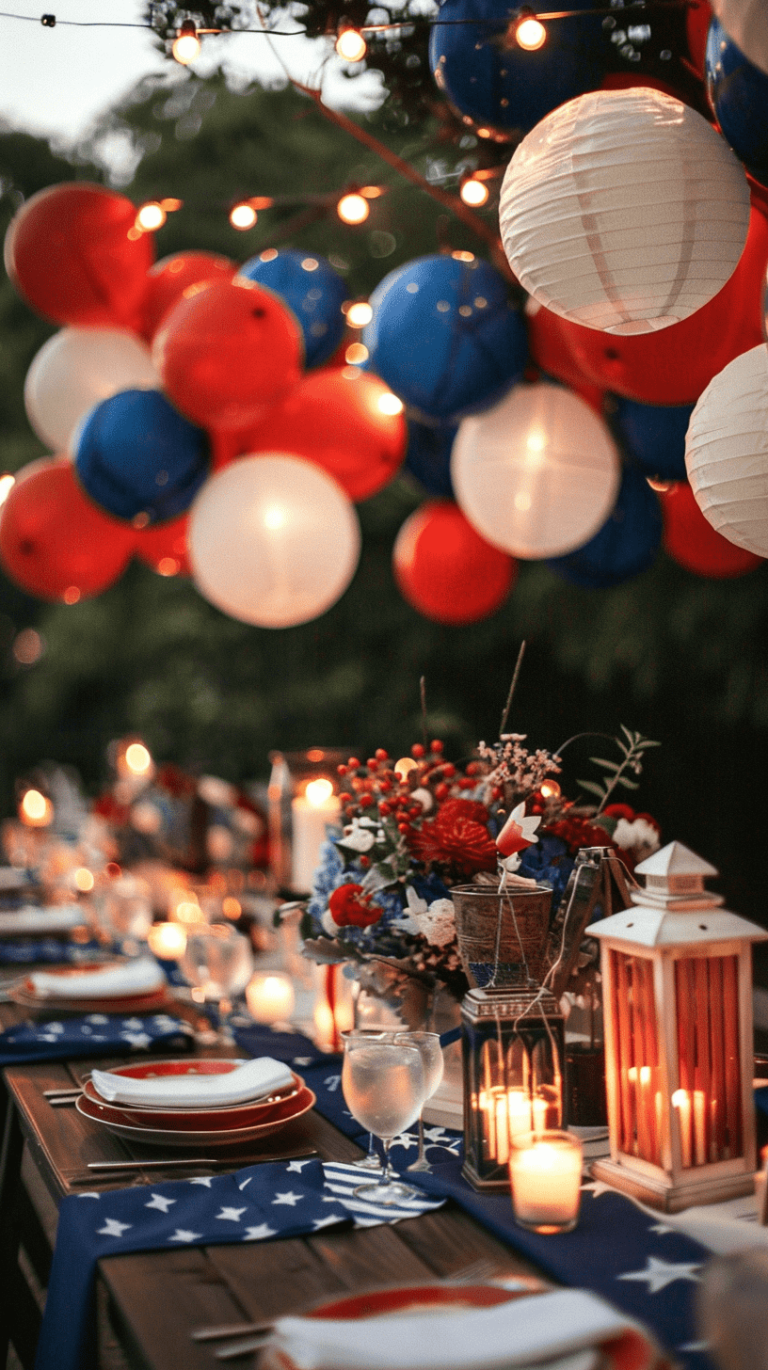 4th Of July Table Decoration Ideas