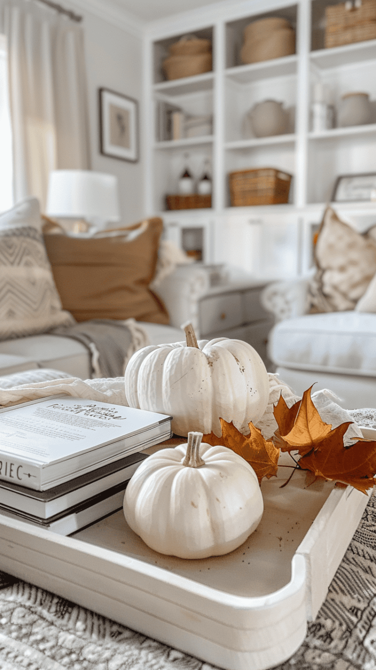 35+ Fall Living Room Decor Ideas