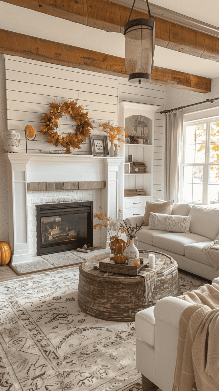 35+ Fall Living Room Decor Ideas