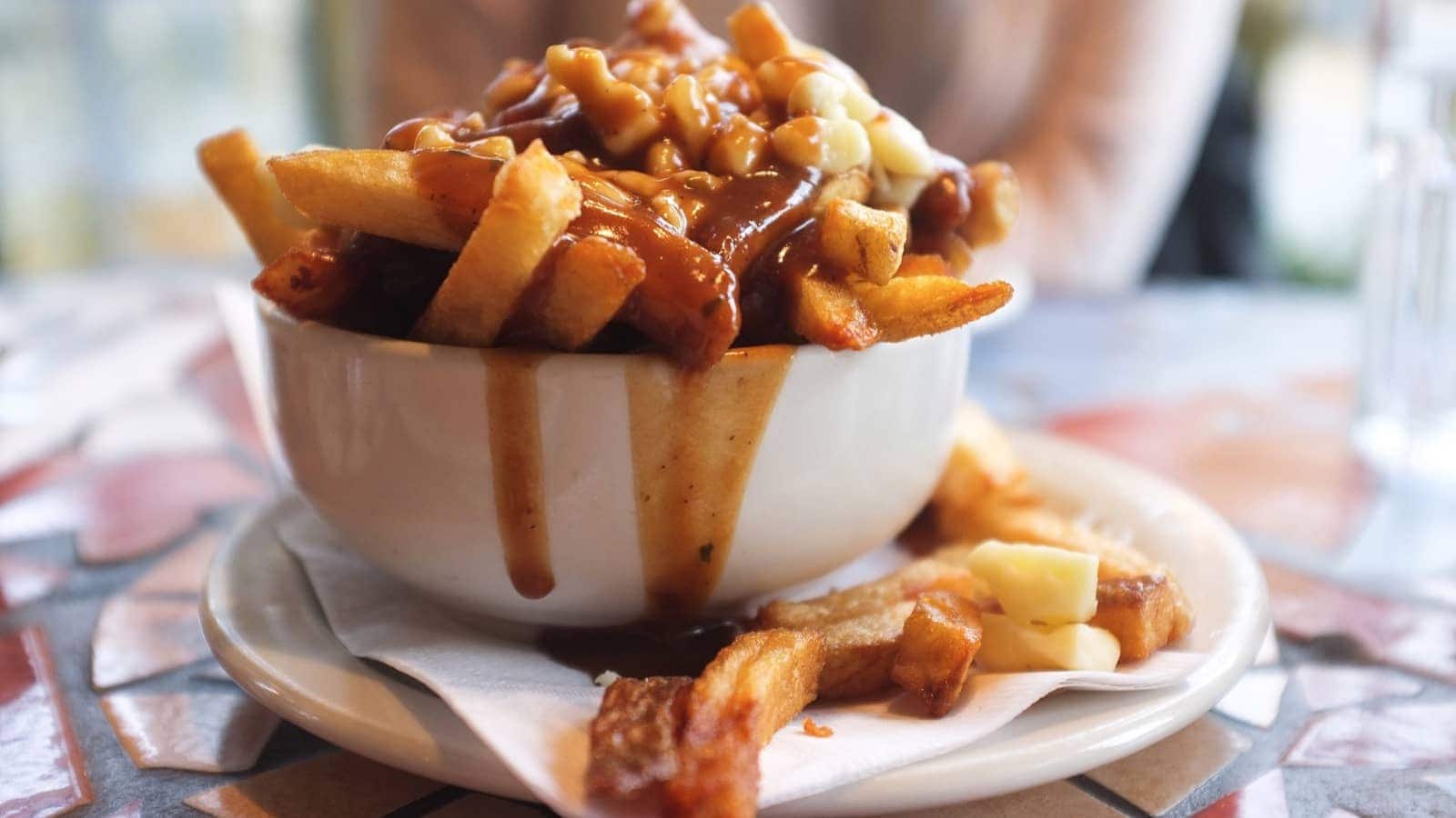 poutine fries canada food