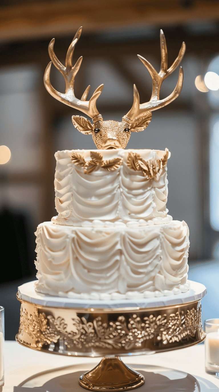 70+ Winter Wedding Cake Ideas (In 20 Categories)