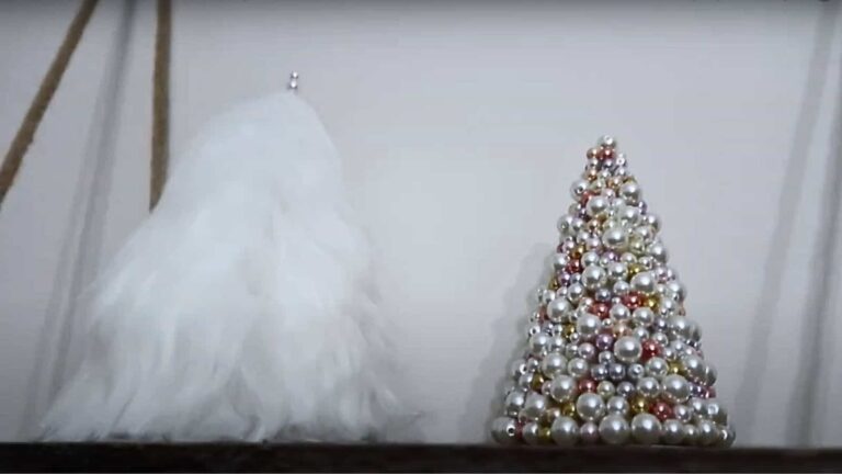 How To Make A Fluffy Christmas Tree Decoration For Your Home