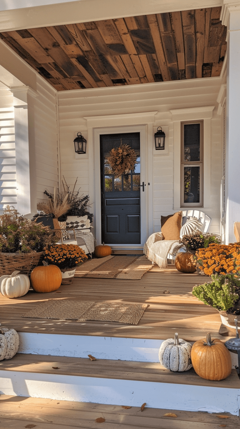 28 Fall Porch Decorating Ideas For Your Home