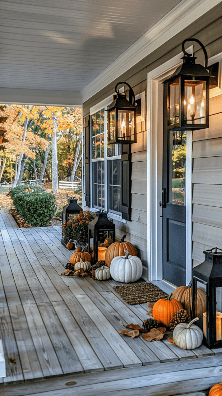 28 Fall Porch Decorating Ideas For Your Home