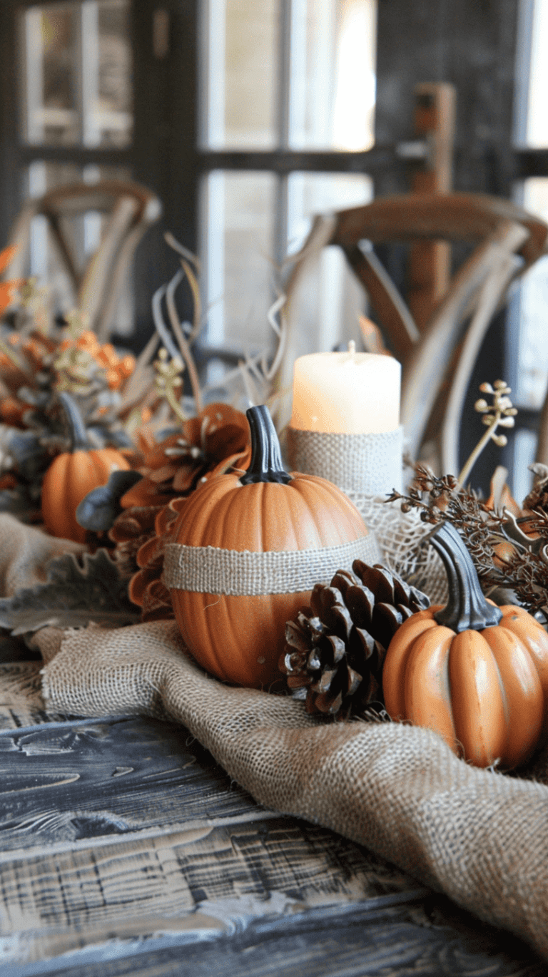35+ Rustic Thanksgiving Tablescape Ideas