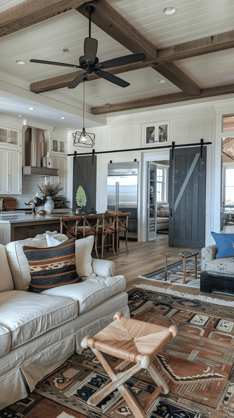 20 Easy Farmhouse Living Room Decor Ideas