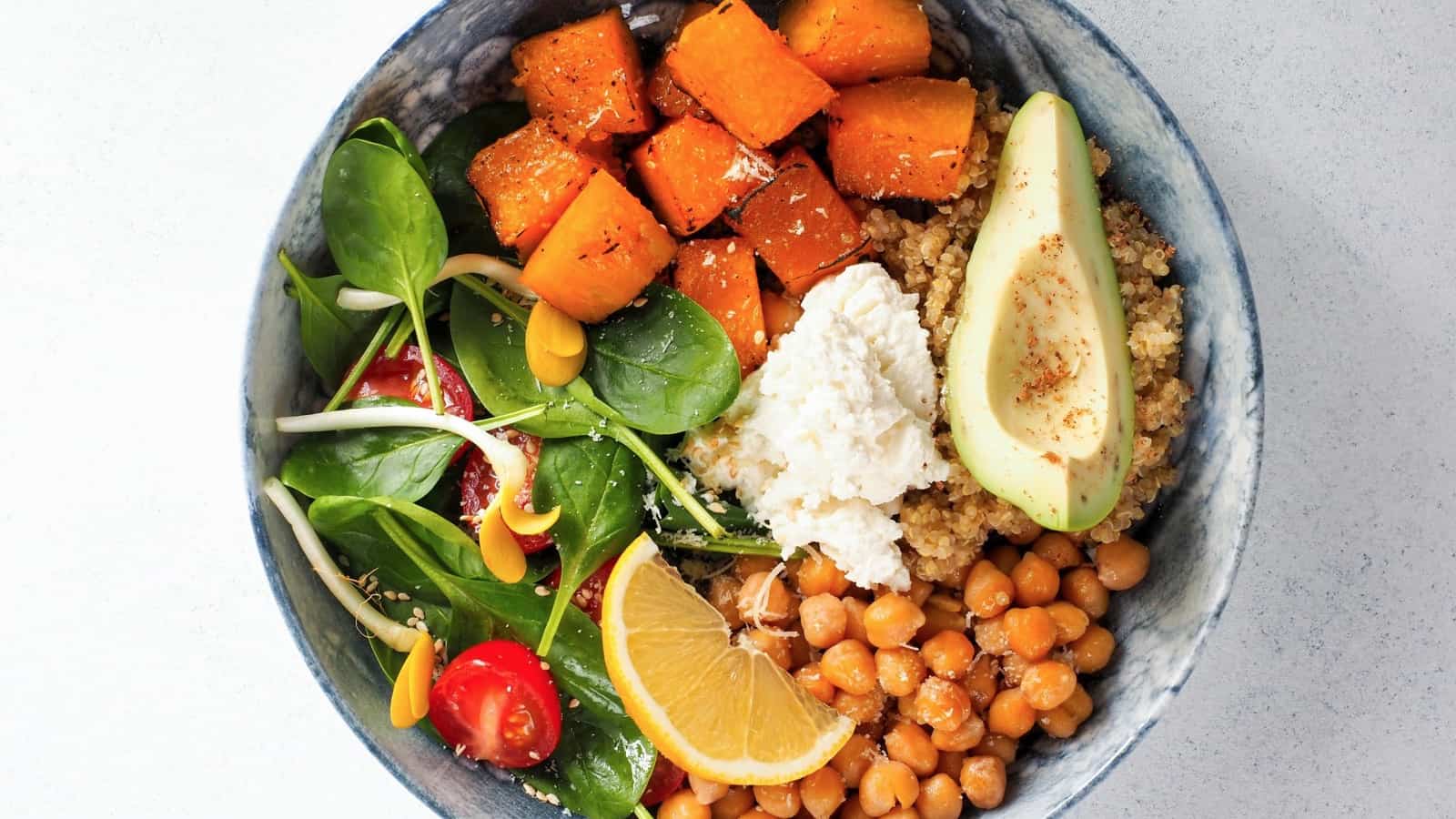 food chickpea salad