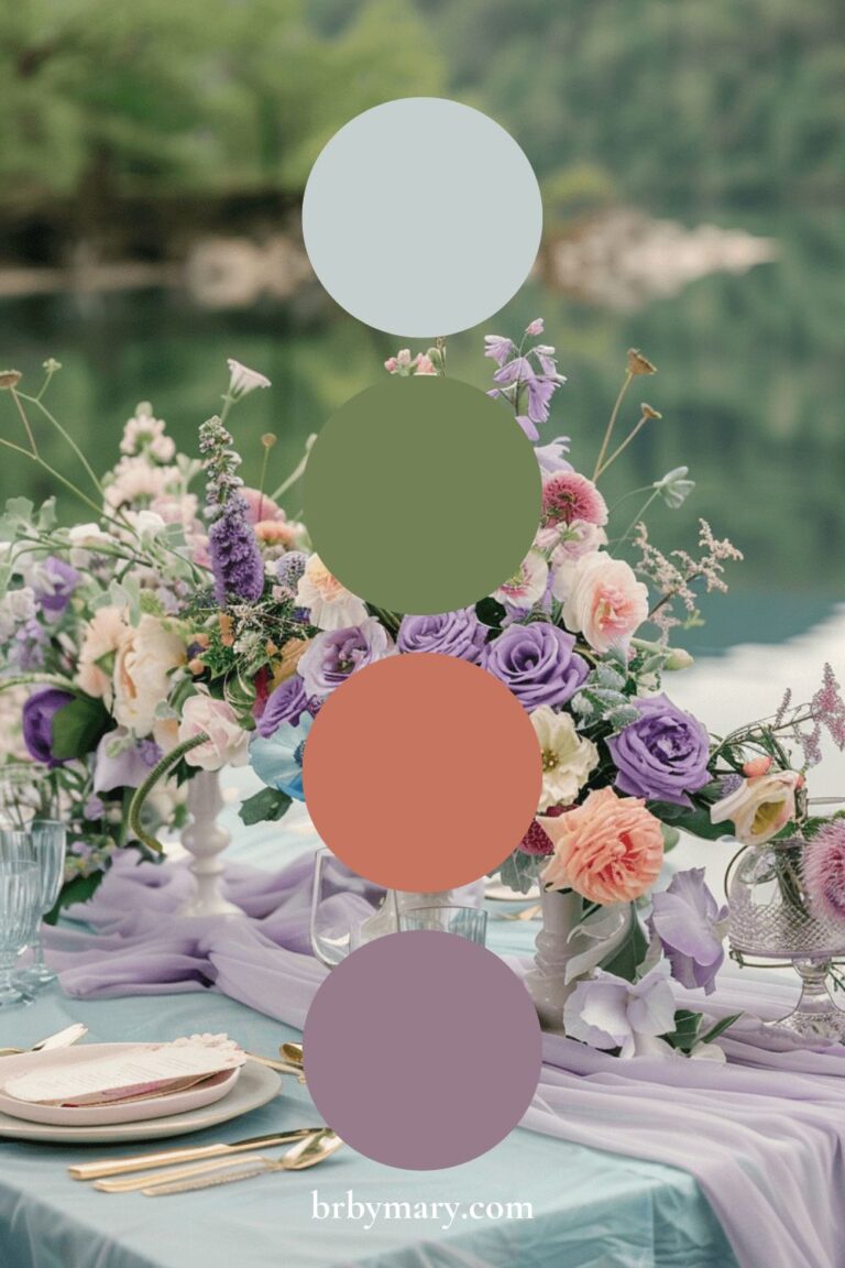 20 Spring Wedding Color Palettes