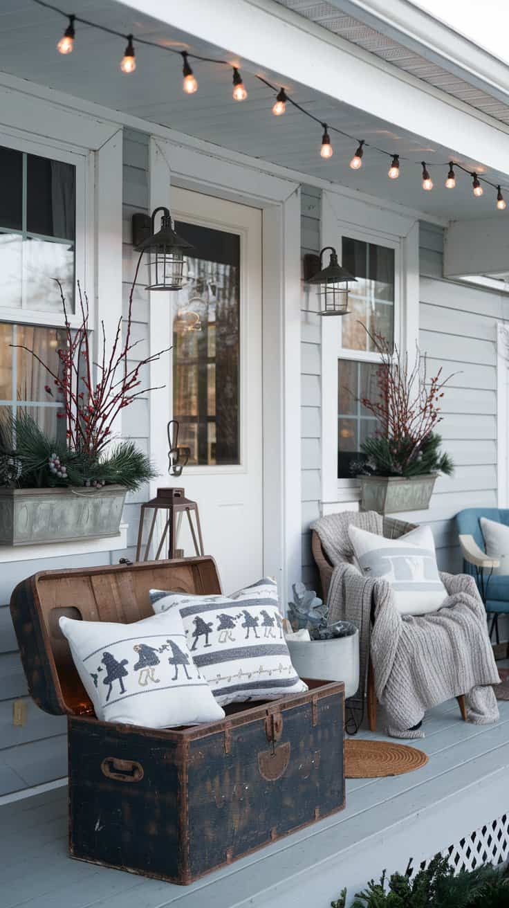 14 Winter Porch Decor Ideas That Aren’t Christmas For Your Home