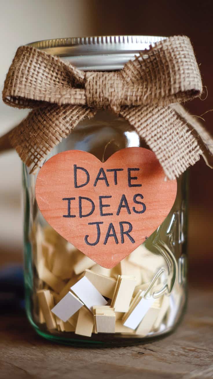 How To Create a Date Ideas Jar: 52 Fun and Simple Date Ideas for Every Season