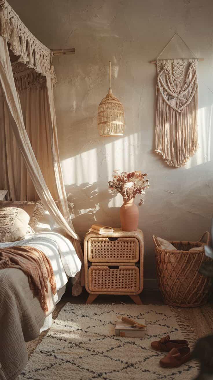 How to Create a Boho Bedroom That Feels Relaxed and Stylish