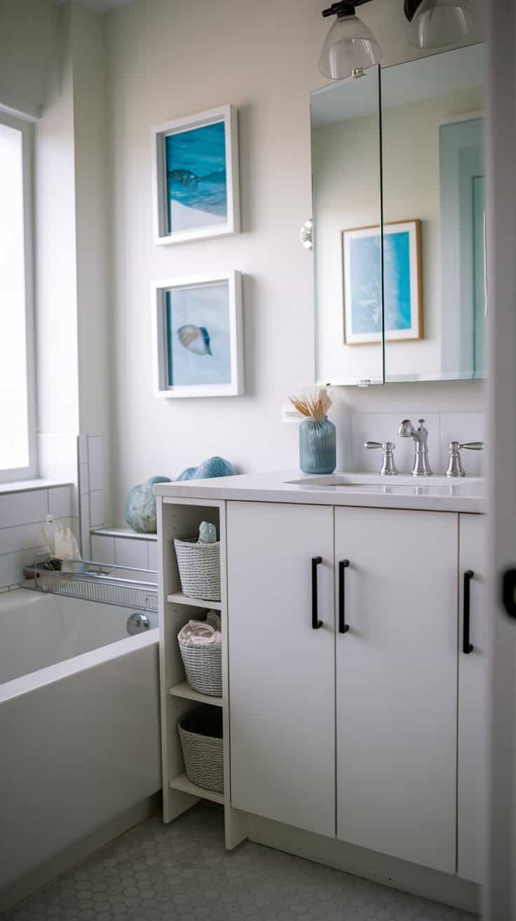34 Small Full Bathroom Ideas for a Cozy, Functional Space